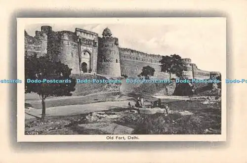 R334241 Delhi Old Fort Postkarte H A Mirza