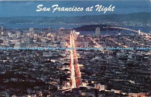 R334298 San Francisco at Night Smith News Mirro Krome H S Crocker Cal Pictures