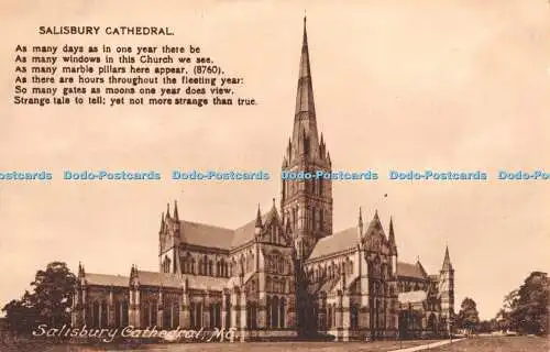 R336318 Salisbury Cathedral N E Friths Serie Nr 19737A