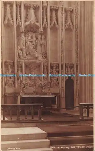 R338563 Christchurch Priory The Reredos Judges 4652