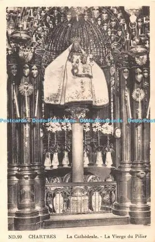 R336582 Chartres La Cathedrale La Vierge du Pilier C A P C Des Arts Photomecaniq