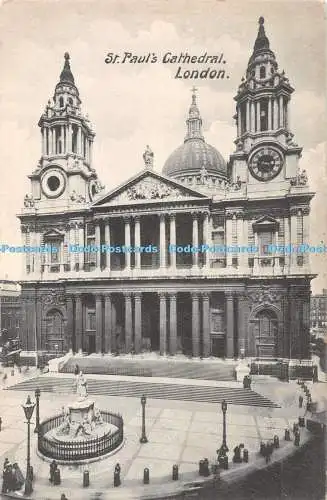 R338623 London St Pauls Cathedral 1905