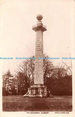 R338630 Aldbury The Monument Dickens Postkarte