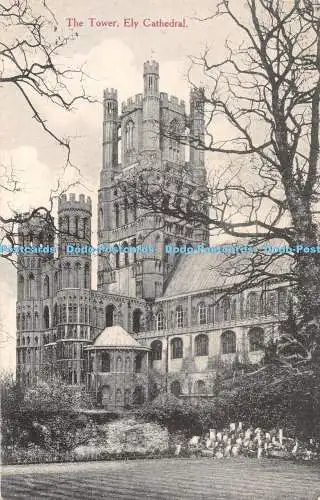 R338638 Ely Cathedral The Tower G H Tyndall 158