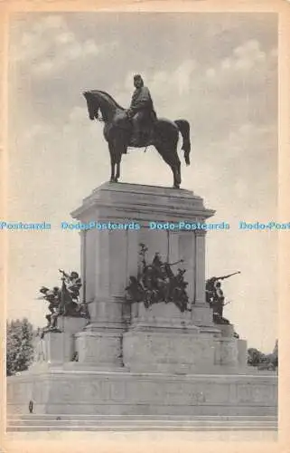 R336705 Roma Garibaldi Denkmal Fotogravur Cesare Capello 1936