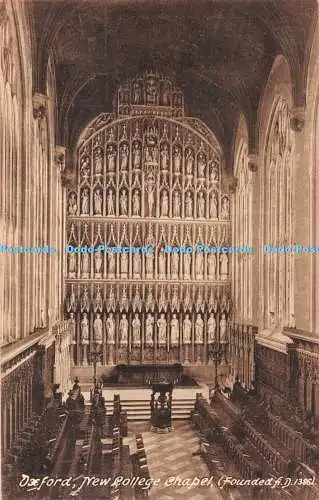 R338751 Oxford New College Chapel F Frith No 31683