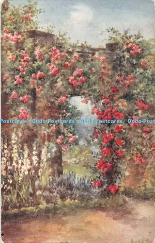 R340262 Old English Gardens James Henderson The Gem Picture Series A 14 No 3084