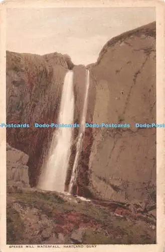 R336919 Hartland Quay Spekes Mill Waterfall A T Pennington The R A P The Seals o