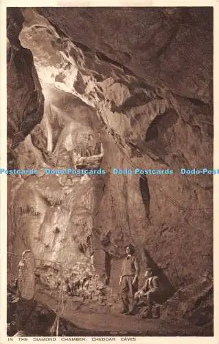 R336974 Cheddar Caves In the Diamond Chamber A G H Gough