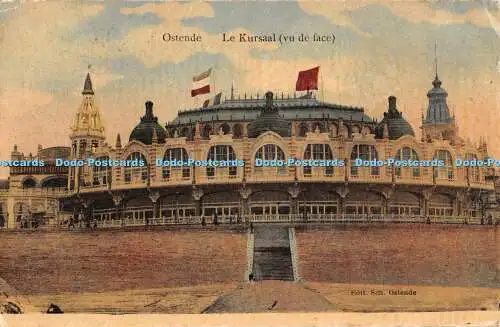 R339023 Ostende Le Kursaal vu de face Edit Sch Ostende 1911