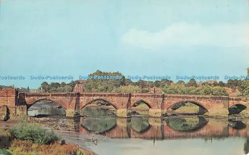 R339037 The Old Dee Bridge Chester NW 146 Baxter and Crabtree P60669 Plastichrom