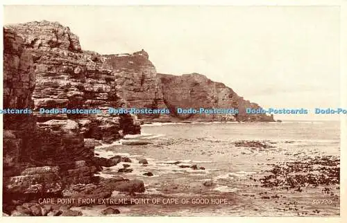 R340514 Cape Point vom extremen Punkt des Kaps der Guten Hoffnung Valentinstag Fototypie