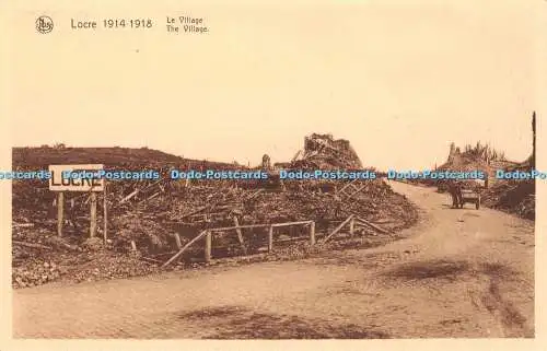 R340517 Locre The Village Nels Ern Thill 1918