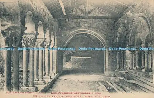 R340550 St Bertrand de Comminges Interieur du Cloitre Freres No 192