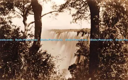 R340579 Victoriafälle Ein Blick auf den östlichen Katarakt Rhodesia Railways Empire E