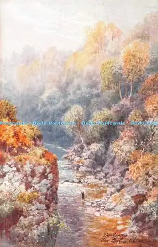 R337102 Dartmoor The Holne Chase Tuck Oilette Picturesque Devon No 7074 G H Jenk