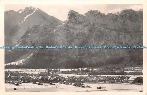 R340622 Oberammergau Total m Kofel u Noth H Kronburger 1957