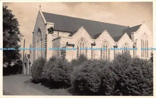 R339195 Unbekannte Kirchenpostkarte