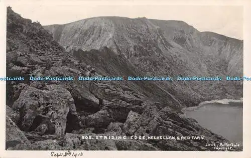 R339199 Riding Edge Helvellyn and Red Tarn 905 Lowe Patterdale 1913