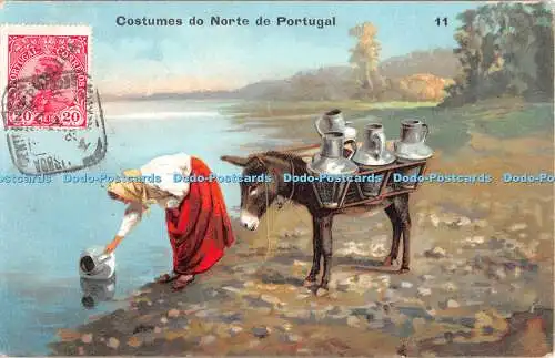 R340705 Kostüme do Norte de Portugal Postkarte
