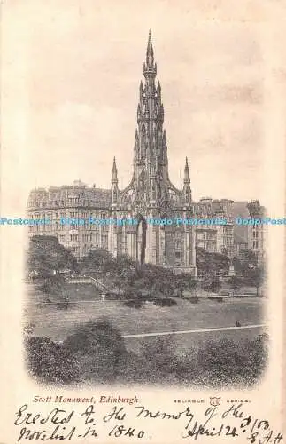 R337232 Edinburgh Scott Monument W R und S Reliable Serie