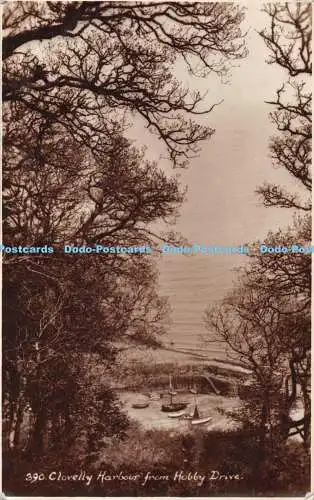 R337242 Clovelly Harbour aus Hobby Drive E A Sweetman RP 1932