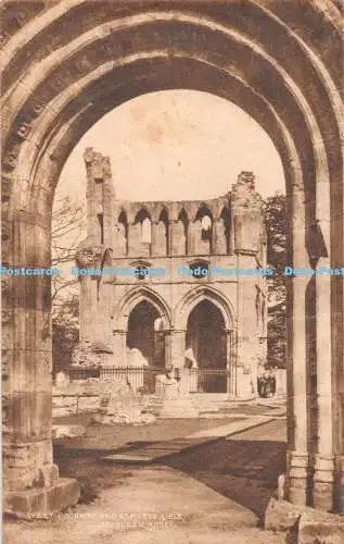 R337285 Oryburgh Abbey West Doorway und St Mary Aisle A R Edwards