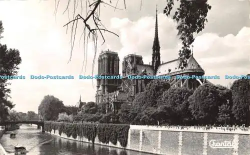 R339380 Paris 91 Notre Dame et le Petit Pont Editions Chantal 1961