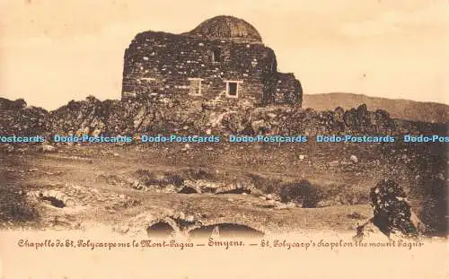 R339392 Kapelle Smyrne Hl. Polykarps Kapelle auf dem Berg Pagus Libraire Abajoli