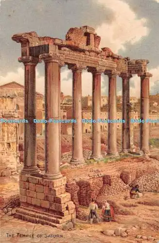 R342239 The Temple of Saturn Misch and Stocks The Classic Rome Series No 214 190