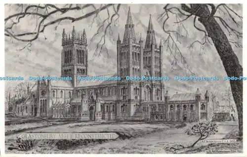 R339453 Glastonbury Abbey Reconstructed A E Henderson F S A 1935 Walter Scott RP