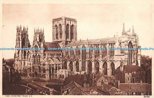 R339477 York Minster von S E 80465 Photochrom Co