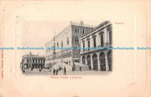 R340983 Venezia Palazzo Ducale e prigione Ferd Gobbato 1902