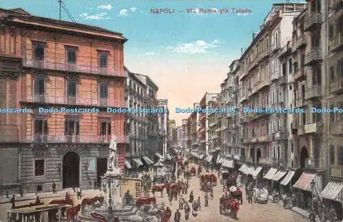 R339579 Napoli Via Rom gia Toledo Stab Deutsche Erfindungen 849
