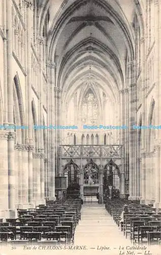 R337603 Env de Chalons S Marne Lepine La Cathedrale Na Nef LL 20