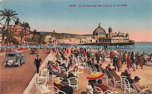 R339598 Nice la Promenade des Anglais et la Jetee