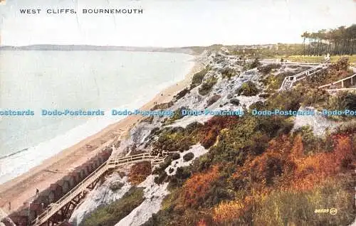 R339646 West Cliffs Bournemouth 86509 J V Valentines Valesque Serie