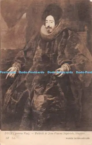 R337711 Musee de Bruxelles Dyck Antoine Van Portrait de Jean Vincent Imperiale S