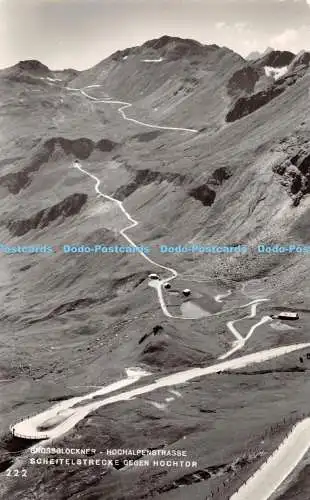 R342544 Großglockner Hochalpenstrasse Scheitelstrecke gegen Hochtor 222 H Tolli