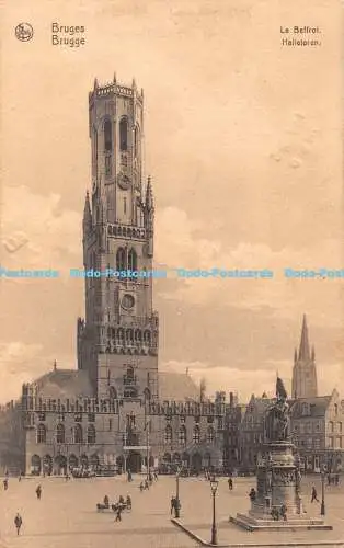 R337756 Brügge Le Beffroi Nels Ern Thill 1927