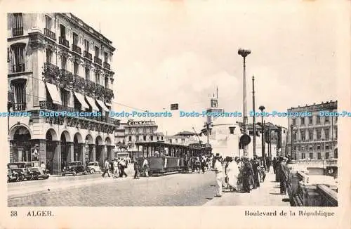 R343815 38 Alger Boulevard de la Republique L und Y Alger G und Cie Succ