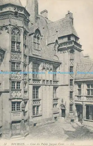 R343838 Bourges Cour du Palais Jacques Coeur LL No 57