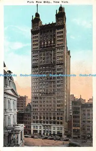 R342623 543 Park Row Bldg New York American Art Publishing Irving Underhill H Fi