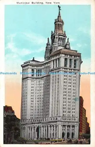 R342624 Municipal Building New York 88 American Art Publishing H Finkelstein 552