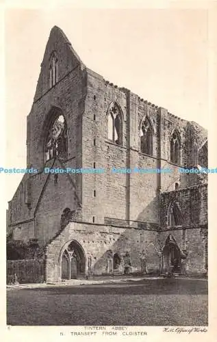 R337828 Tintern Abbey N Transept from Cloister The Vandyck Printers H M Office o