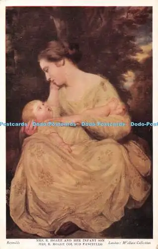 R337831 London Mrs R Hoare and Her Infant Son Mrs R Hoare Col Suo Fancoullo Reyn