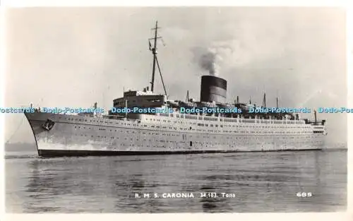 R341338 R M S Caronia Dearden and Wade Sunny South Echtfoto