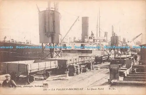 R343880 Marcel Delboy 197 la Pallice Rochelle Le Quai Nord M D