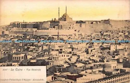 R341385 Le Caire Vue Generale Comptoir Philatelique d Egypte Lekegian and C