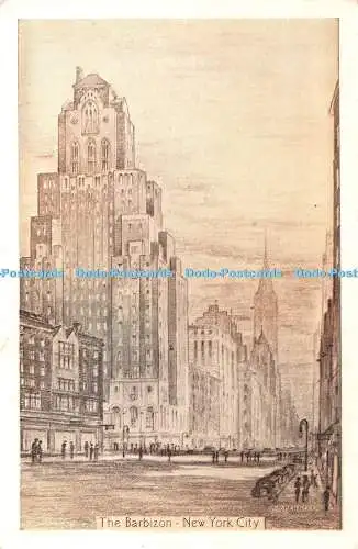 R342698 The Barbizon New York City A R Hennell Hotel Residence for Young Women L